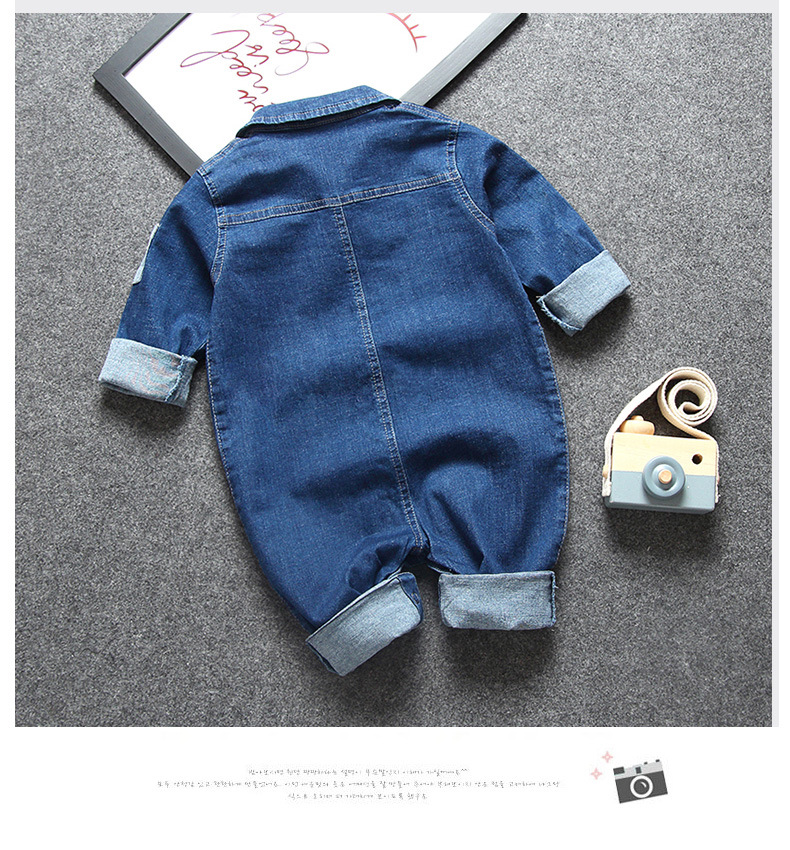 Title 8, Baby denim jumpsuit, ideaal voor spelen en ontd...