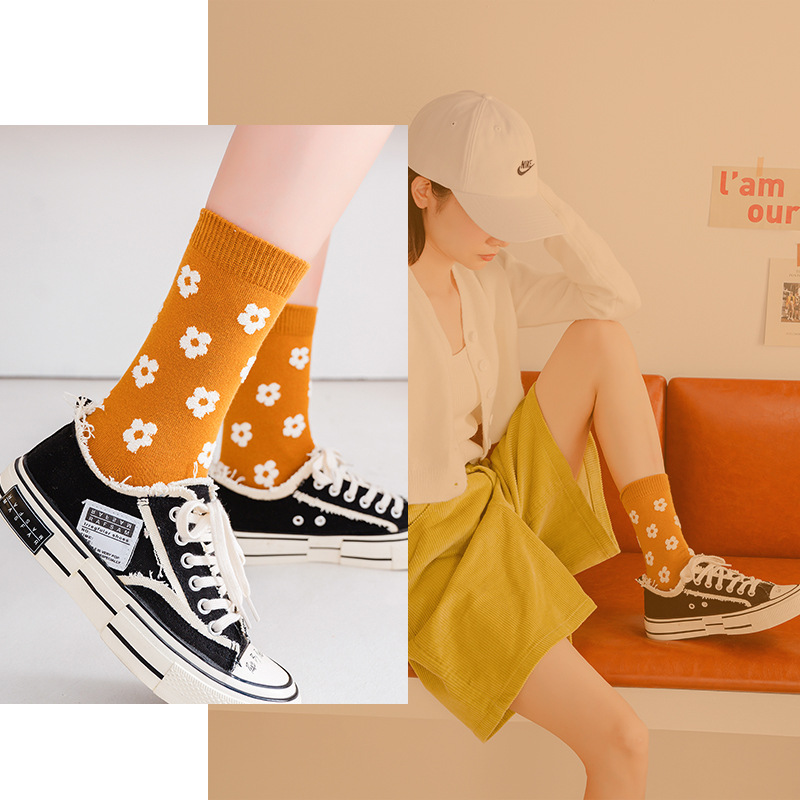 Title 4, New Products Socks Cotton Japanese Three-Dimens...