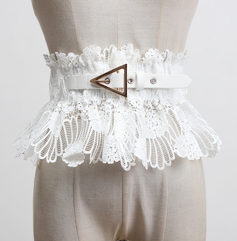 Title 4, Lace Lace-up Waist Belt Waistband Women