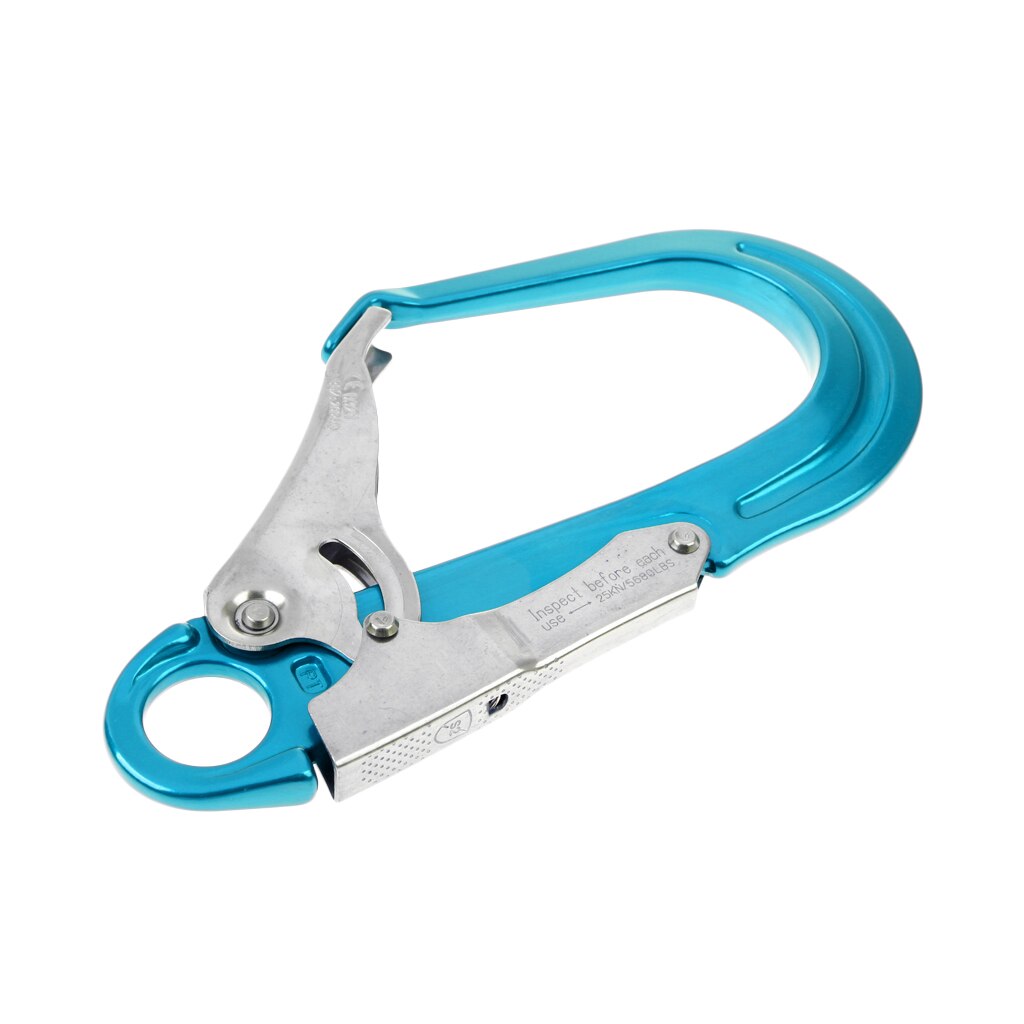 Heavy Duty Rock Climbing Fall Protection Safety Lanyard Snap Clip Hook Climbing Exploring Rappelling Accessories