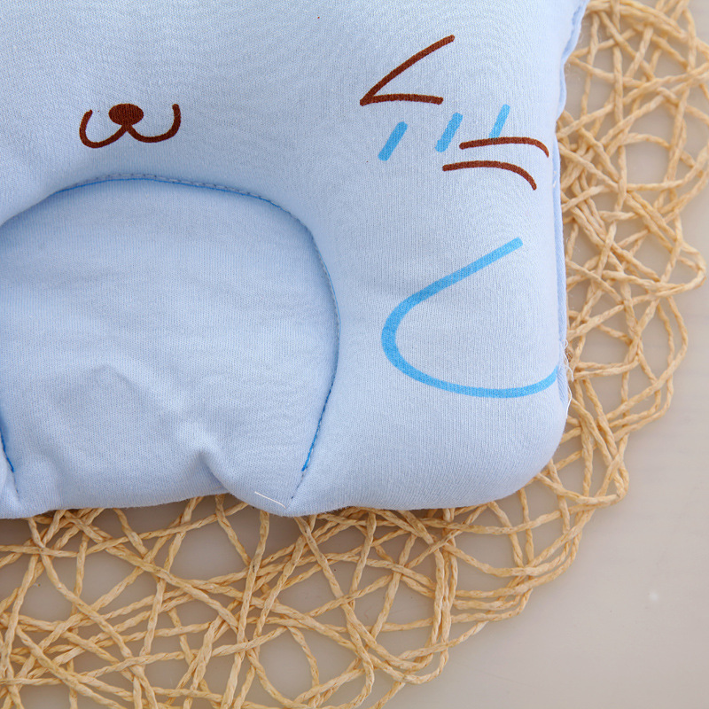 Title 4, Cartoon newborn with stereotyped pillow print. ...