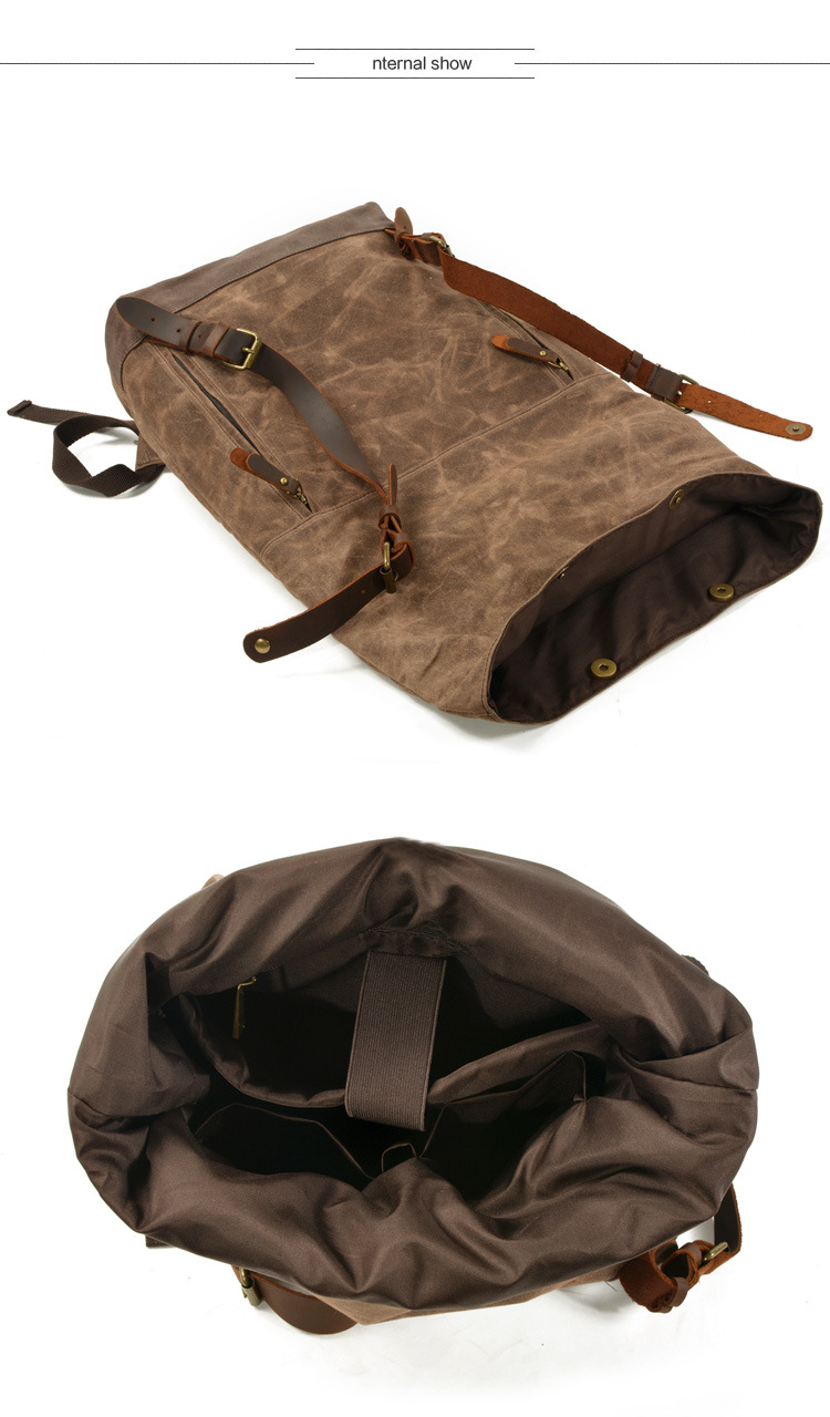 Title 8, Mochila Rucksack Impermeable Resistente al Agua...