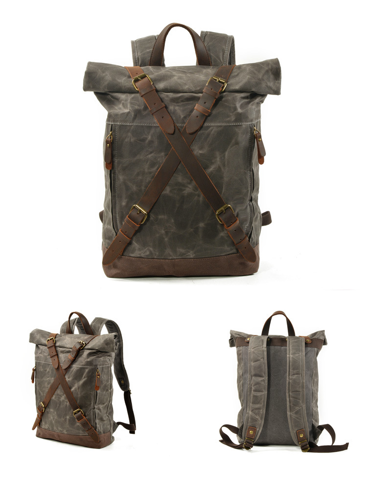 Title 19, Mochila Rucksack Impermeable Resistente al Agua...