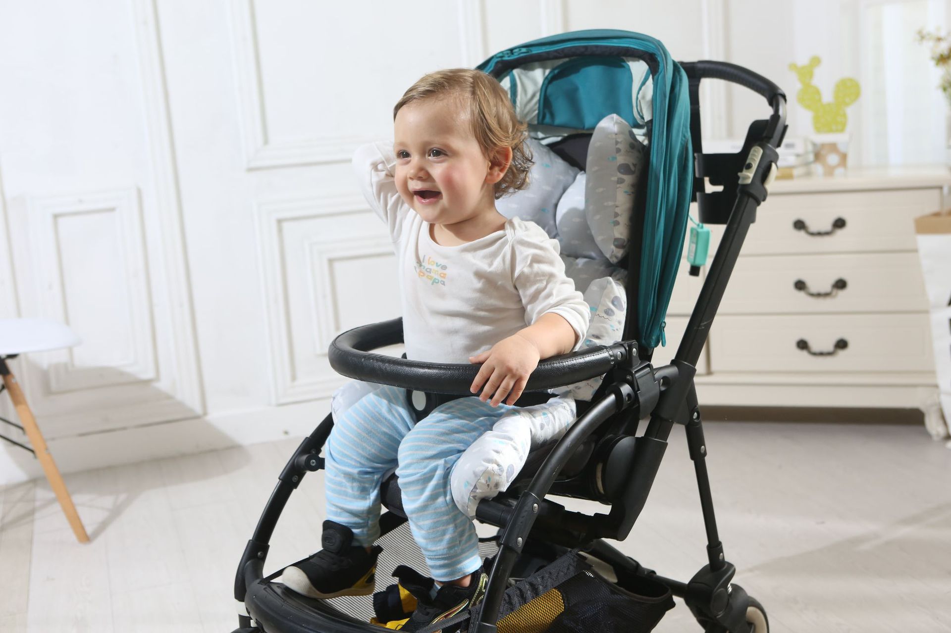 Title 16, Kinderwagen-Matte aus reiner Baumwolle, verdick...