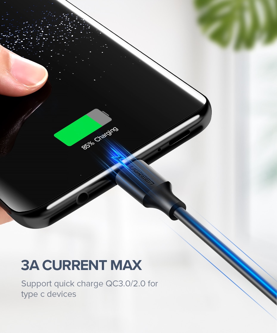 Title 2, USB-C datakabel 3A voor snel opladen en efficië...