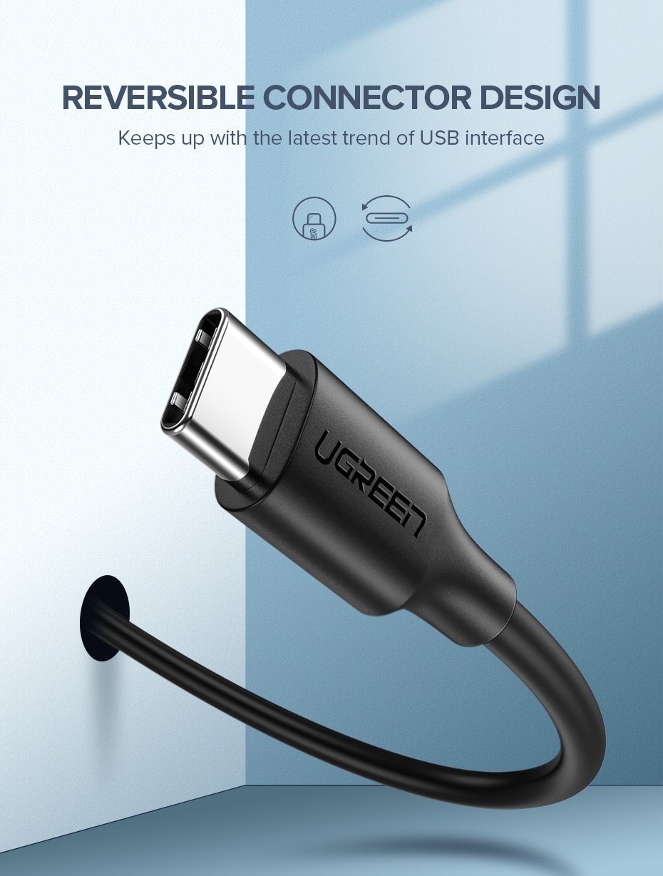 Title 3, USB-C datakabel 3A voor snel opladen en efficië...