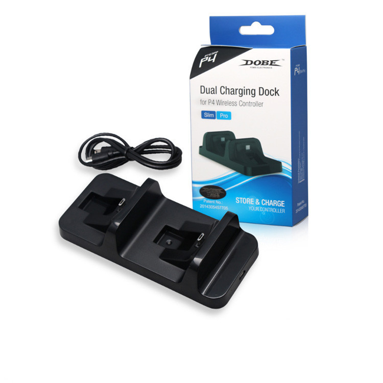 Title 1, RapidFire DualSense PS4 Controller Charging Sta...