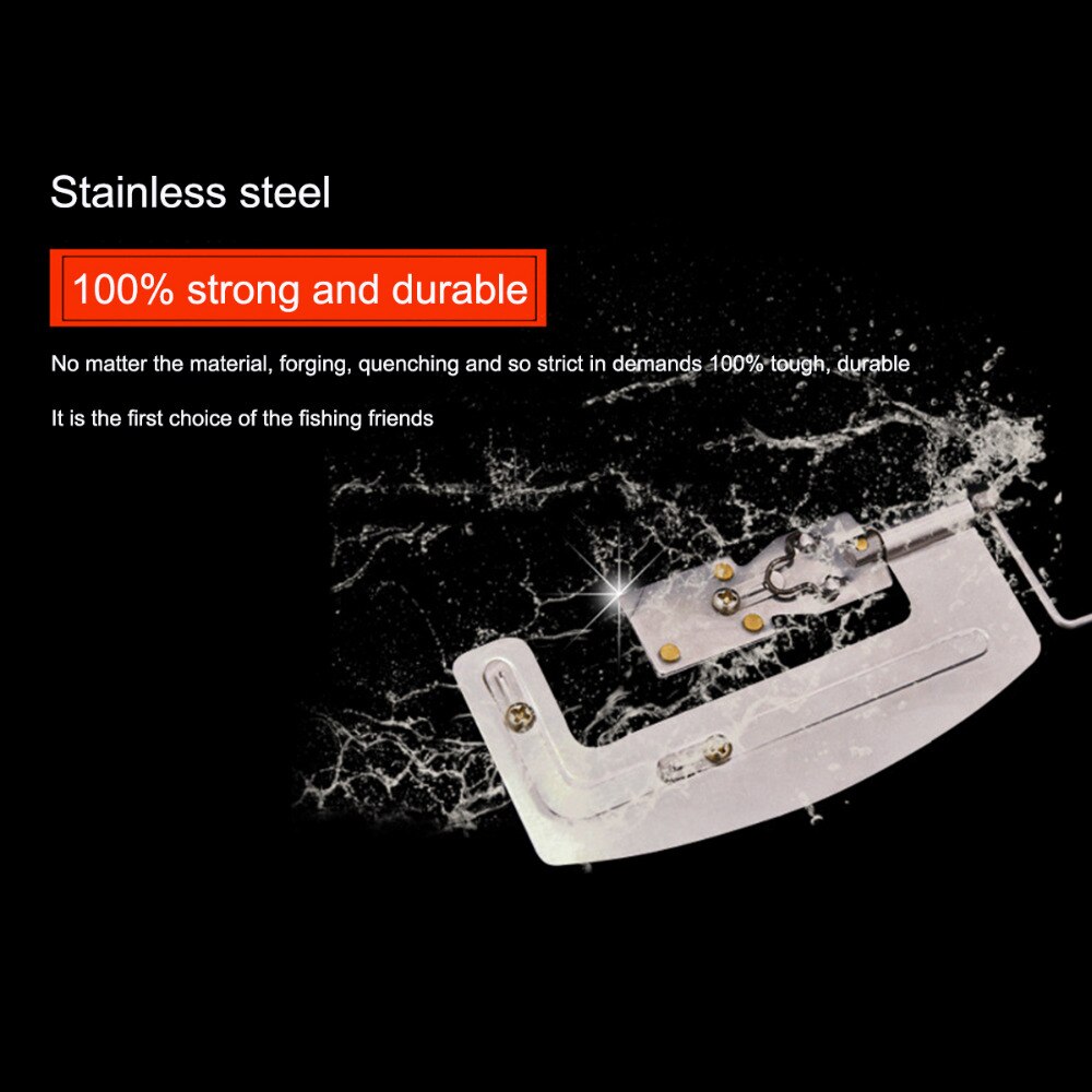 Title 4, Stainless steel semi-automatic hooking device f...