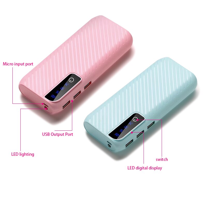 Title 9, 20000mAh Taşınabilir Mini Powerbank Hızlı Şarj ...