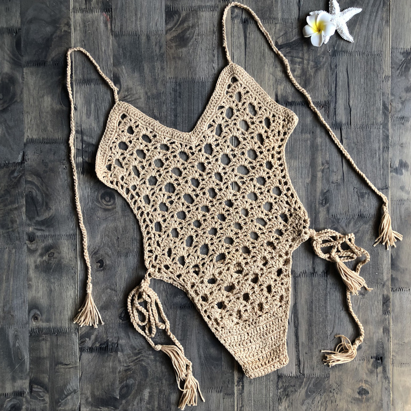 Title 13, Hand-knitted swimsuit for women, unique comfort...