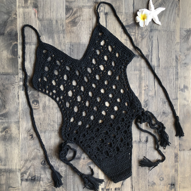 Title 16, Hand-knitted swimsuit for women, unique comfort...