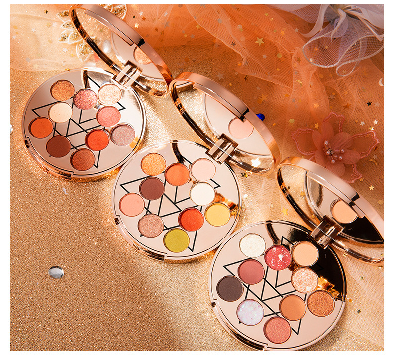 Title 5, Paleta de sombras Goddess Of Luck com 10 cores ...