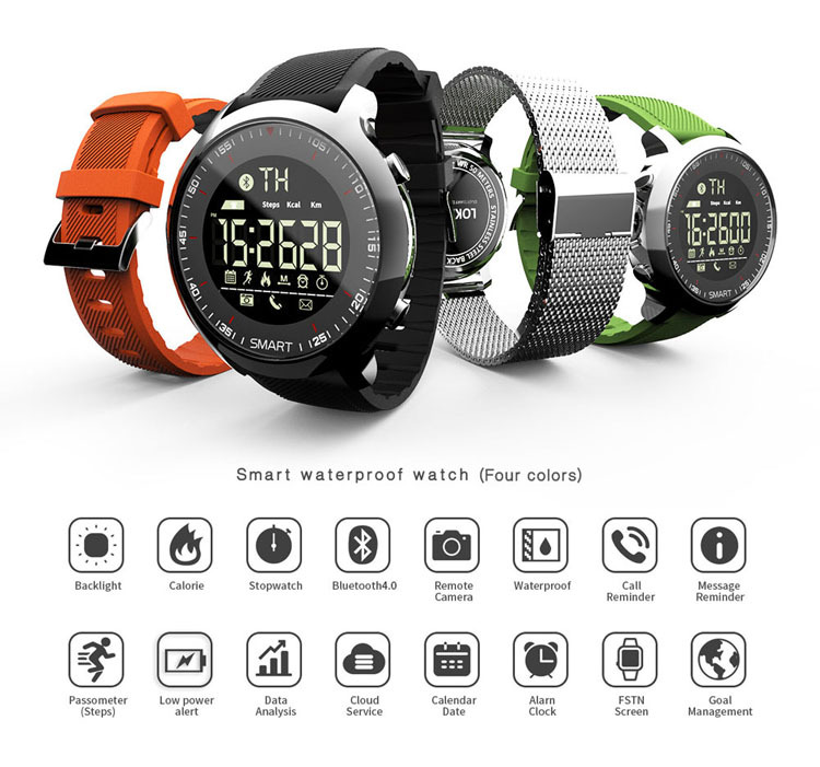 Title 1, Pulseira Smartwatch MK18 Monitore sua saúde e a...