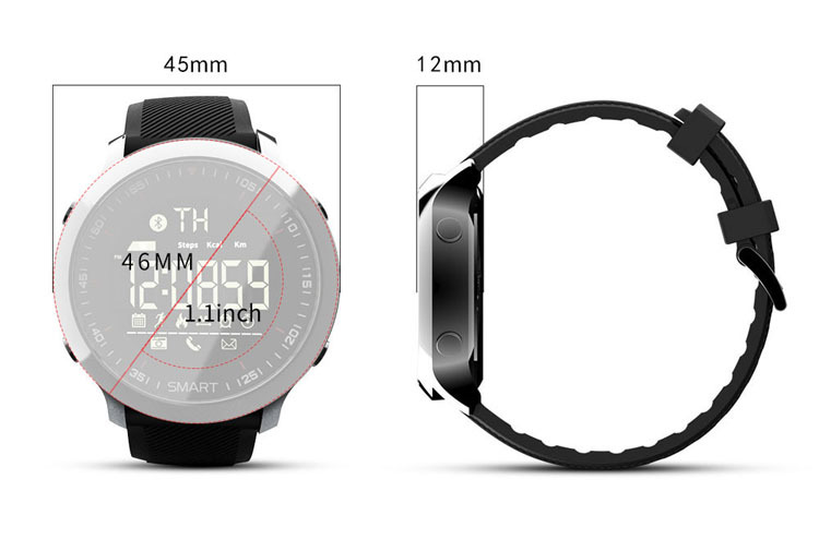 Title 10, Pulseira Smartwatch MK18 Monitore sua saúde e a...