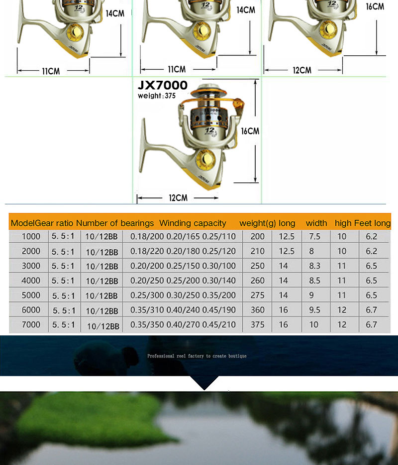 Title 9, Dasino 12-assige haspel met houten handvat en m...