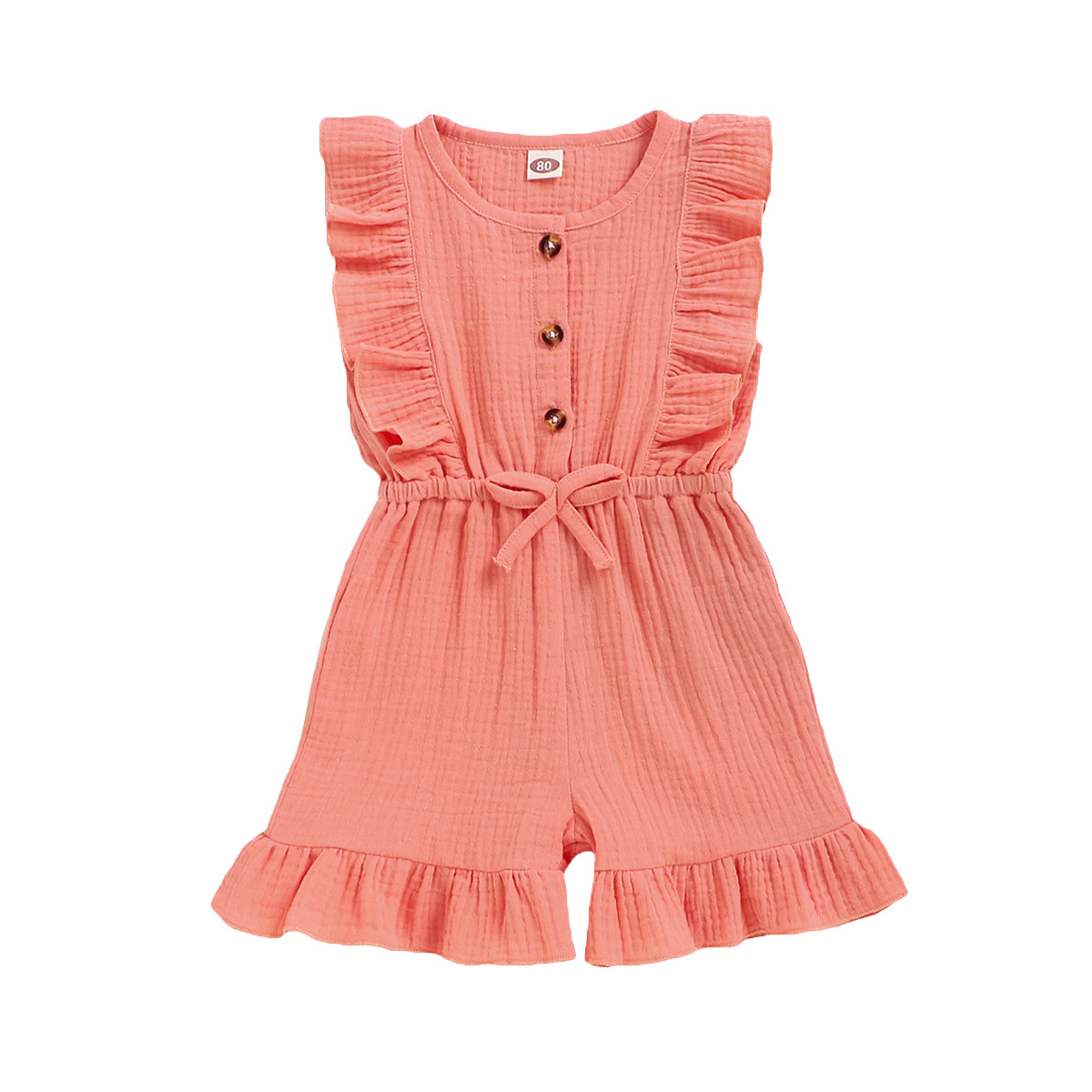 Title 16, New Style Baby Sleeveless Solid Color Jumpsuit ...