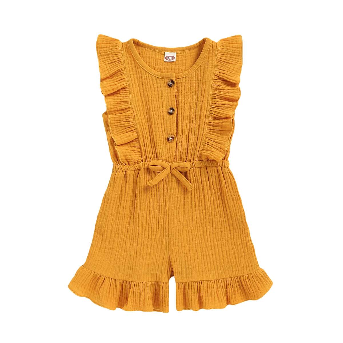 Title 30, New Style Baby Sleeveless Solid Color Jumpsuit ...