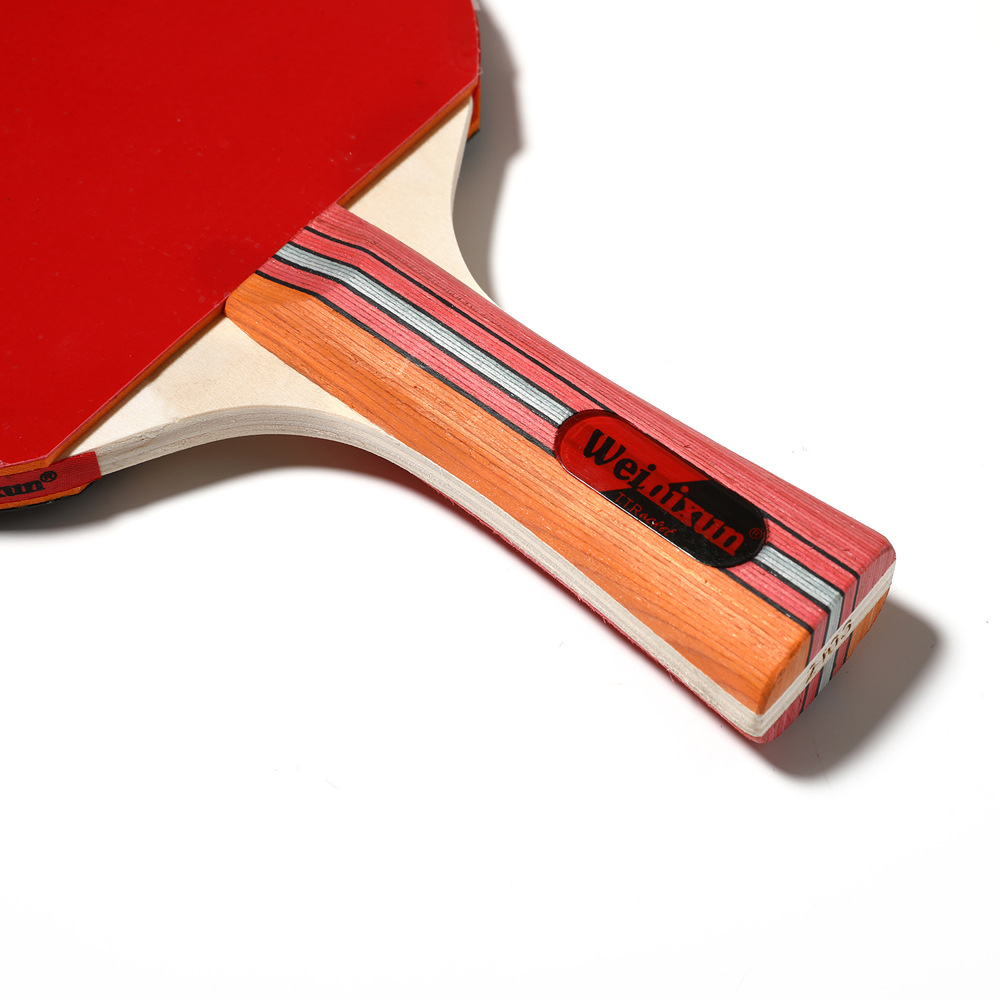 Title 6, Double reverse rubber horizontal ping pong rack...