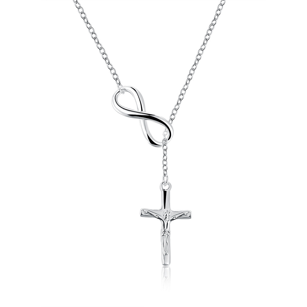 Title 2, Cross Jesus 8 word pendant