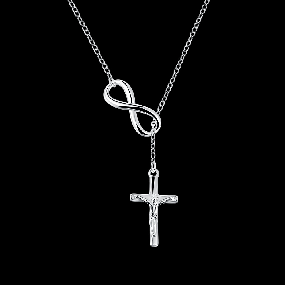 Title 3, Cross Jesus 8 word pendant