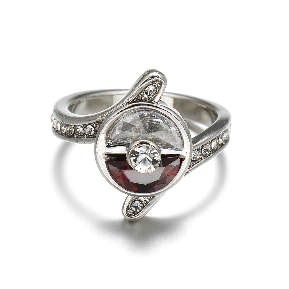 Title 2, Red and White Elf Ball Ring for festive fun and...