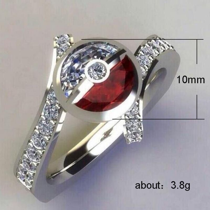 Title 6, Red and White Elf Ball Ring for festive fun and...