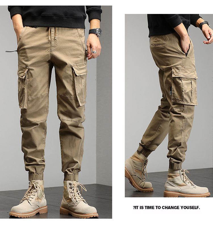 Title 2, Pantalon Casual Homme Style Nouveau Multi-poche...