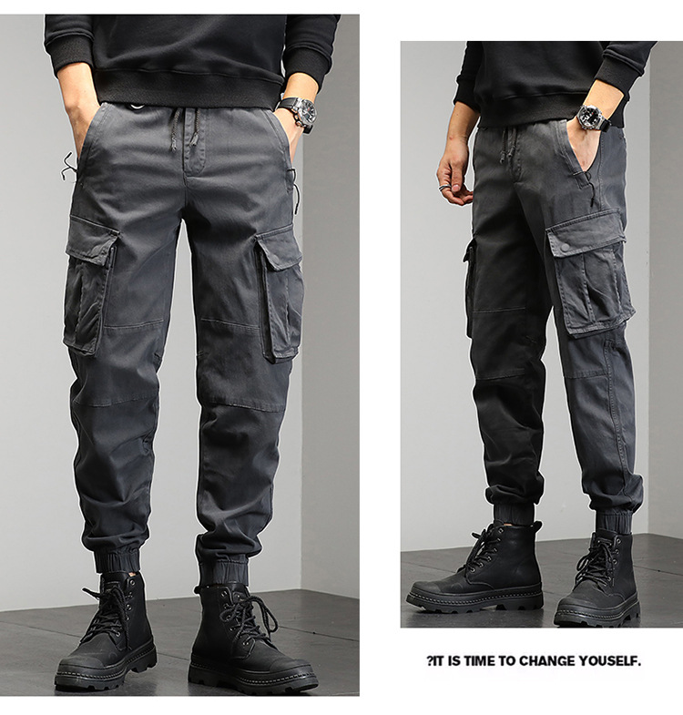 Title 6, Pantalon Casual Homme Style Nouveau Multi-poche...