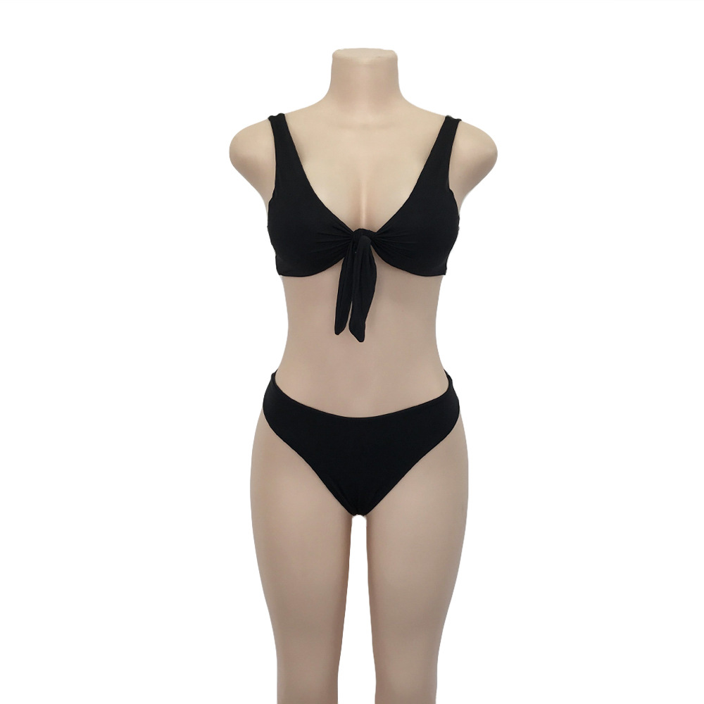 Title 8, Sexy swimsuit featuring a knotted chest design ...