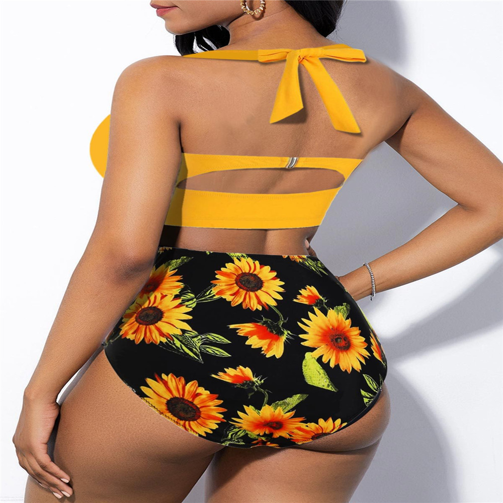 Title 2, High-waisted plus-size sexy swimsuit Embrace yo...