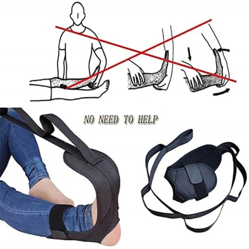 Ligament-stretching-belt no need for assistance