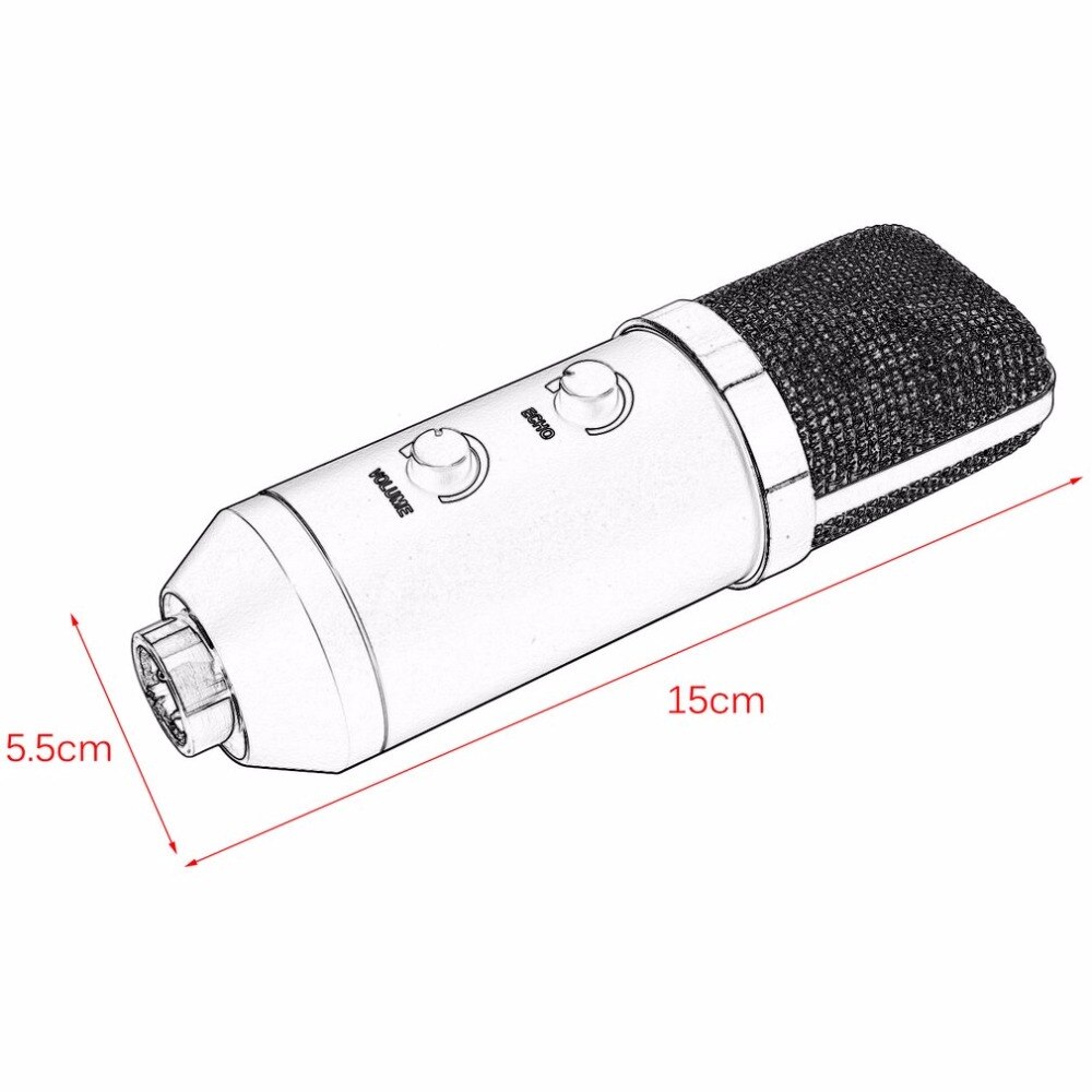 Title 13, Microfone condensador com reverberação MK-F100TL