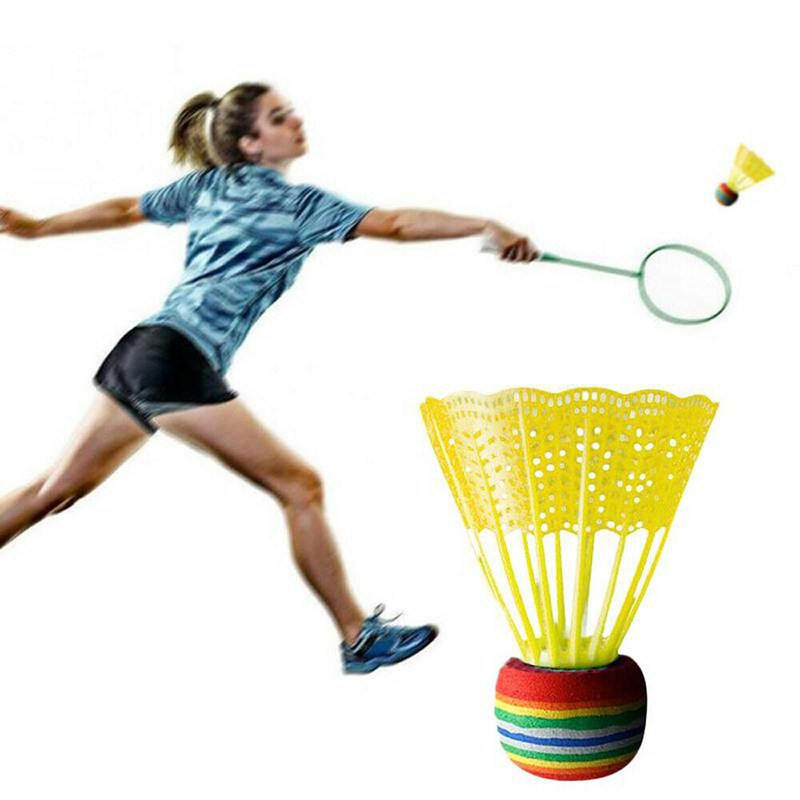 Title 5, Bunter Badminton-Ball aus Kunststoff, Rainbow B...