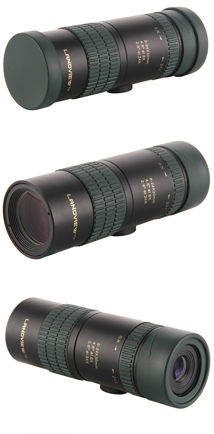 Title 1, 8-24x30 spotting telescoop voor heldere observa...