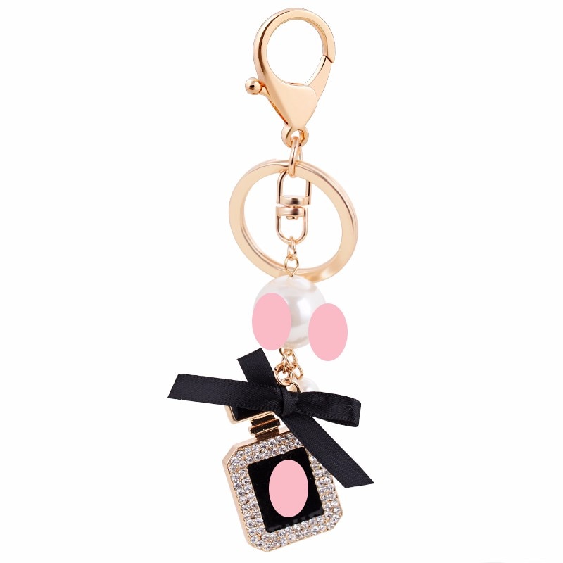 Title 2, Bow metal key chain car hanging bag Pendant