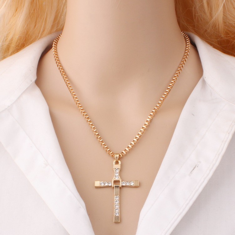 Title 11, Cross necklace hip hop mens necklace, a bold s...