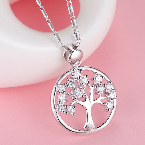 Title 4, Tree of Life Charm Necklace