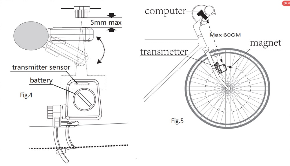 Title 9, Ciclocomputer sportivo per bicicletta. Monitora...