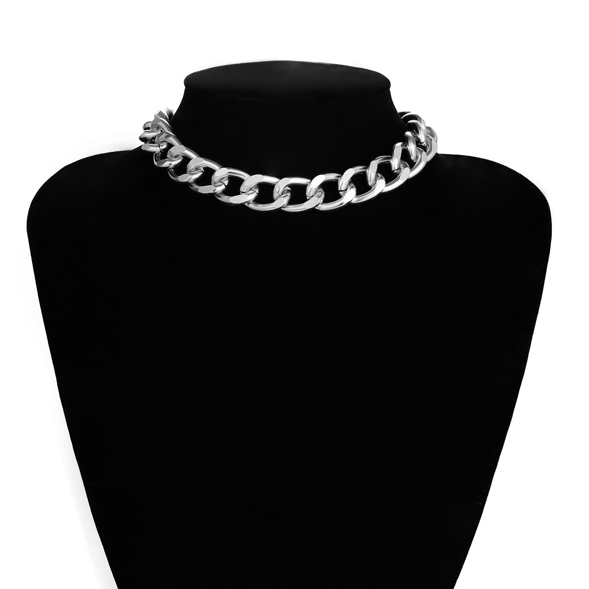 Title 11, Choker exaggerated punk style lady necklace