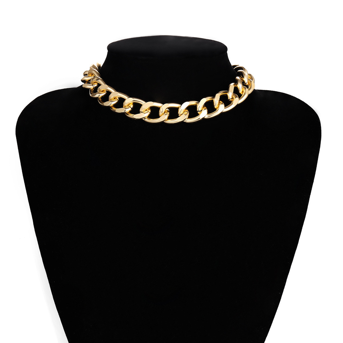 Title 12, Choker exaggerated punk style lady necklace