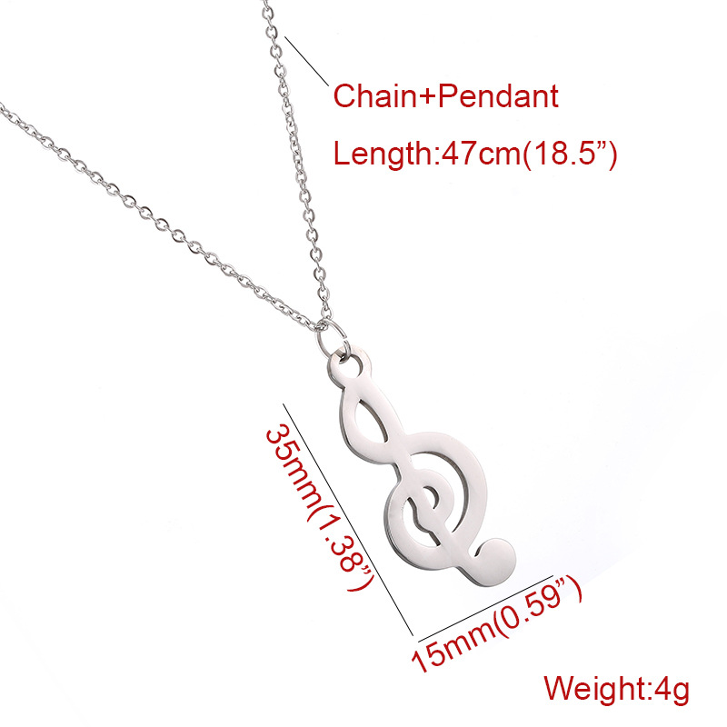 Title 1, Fashion stainless steel sweater necklace