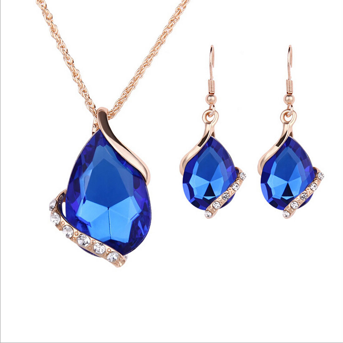 Title 9, Four-piece high-end alloy earring pendant