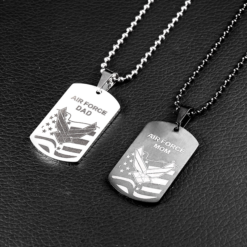 Title 6, Stainless steel pendant for men and women