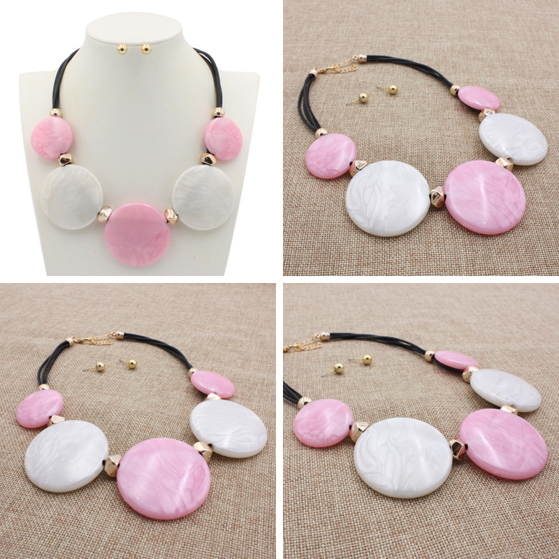 Title 8, Disc Jewelry Necklace