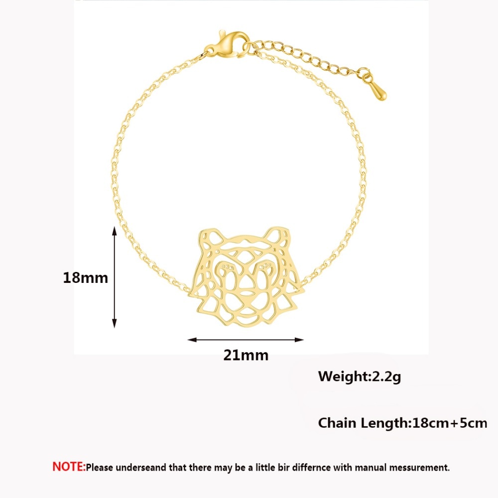 Title 1, Origami lion head bracelet jewelry