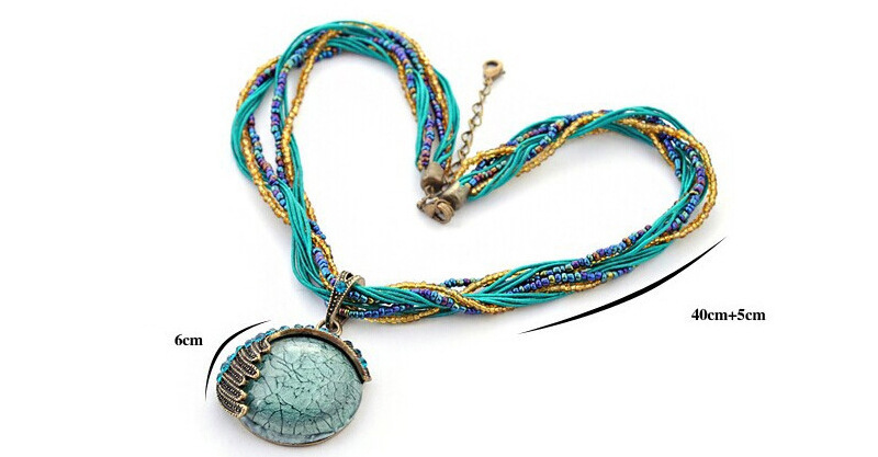 Title 1, Bohemian ethnic style necklace