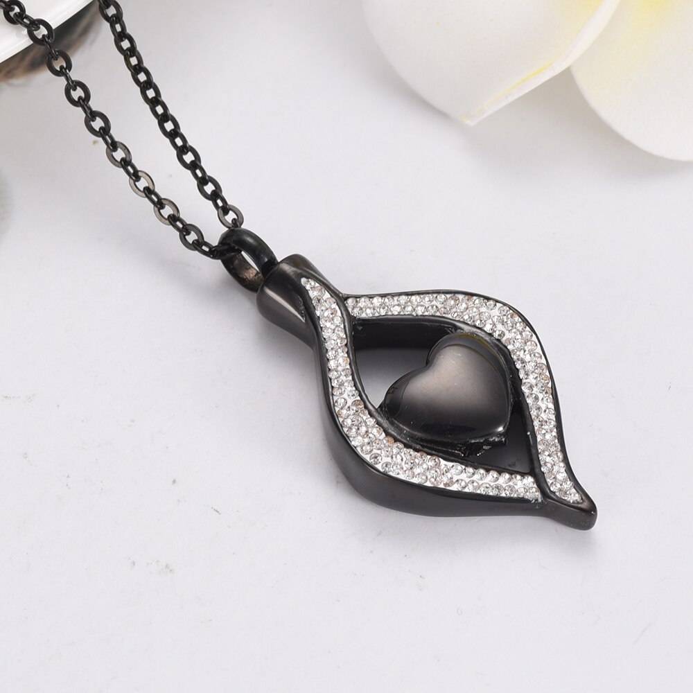 Title 11, Titanium steel heart ash box pendant