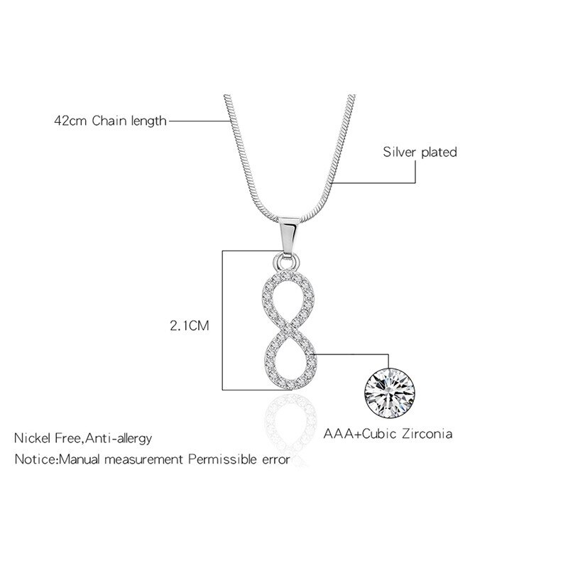 Title 3, No. 8 Forever Friendship Charm Necklace