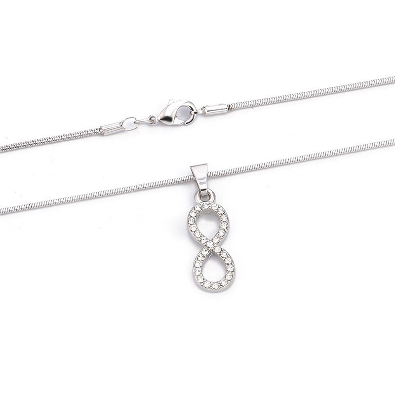 Title 4, No. 8 Forever Friendship Charm Necklace