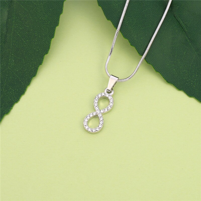 Title 8, No. 8 Forever Friendship Charm Necklace